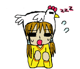 animal&human together always sticker sticker #5422170