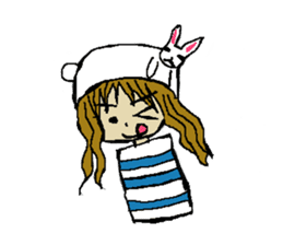 animal&human together always sticker sticker #5422171