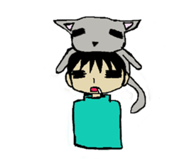 animal&human together always sticker sticker #5422178