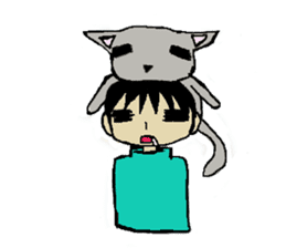 animal&human together always sticker sticker #5422178