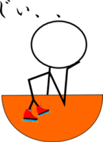 Inline skate sticker #5422194