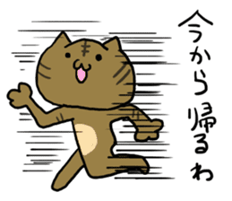 kansai cat sticker #5422256