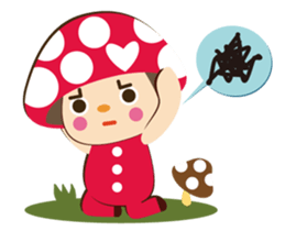 Kinoko Boy sticker #5422275