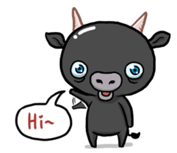 Bubu The Anoa sticker #5422700