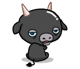 Bubu The Anoa sticker #5422704