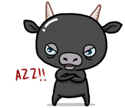 Bubu The Anoa sticker #5422705