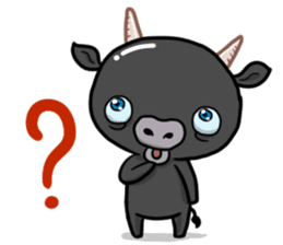 Bubu The Anoa sticker #5422708