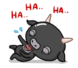 Bubu The Anoa sticker #5422709