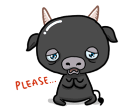 Bubu The Anoa sticker #5422713