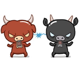 Bubu The Anoa sticker #5422719