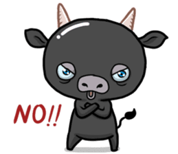 Bubu The Anoa sticker #5422722