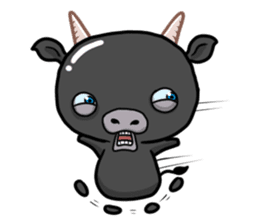 Bubu The Anoa sticker #5422724