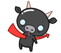 Bubu The Anoa sticker #5422731