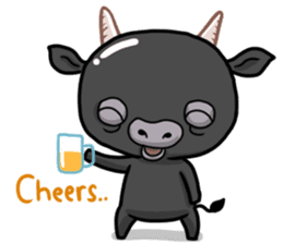 Bubu The Anoa sticker #5422736