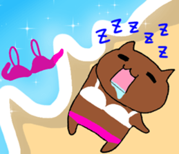 Sticker to use in summer sticker #5423247