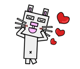 Cube Rabbit sticker #5423303