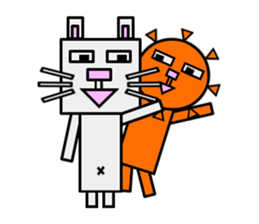 Cube Rabbit sticker #5423307