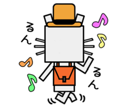 Cube Rabbit sticker #5423321