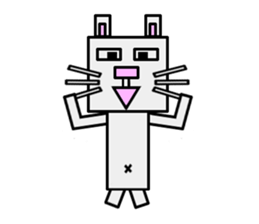 Cube Rabbit sticker #5423325