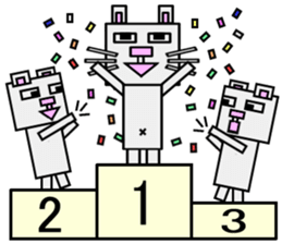 Cube Rabbit sticker #5423333