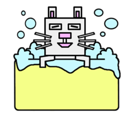 Cube Rabbit sticker #5423334