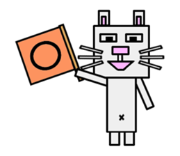 Cube Rabbit sticker #5423336