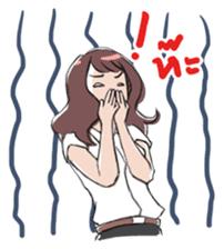 College Girl "Mali" sticker #5423393