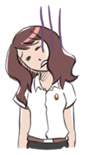 College Girl "Mali" sticker #5423406