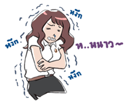 College Girl "Mali" sticker #5423410