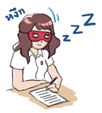 College Girl "Mali" sticker #5423417