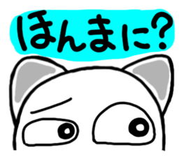 Fascinating cat in Osaka sticker #5423709