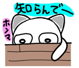 Fascinating cat in Osaka sticker #5423712