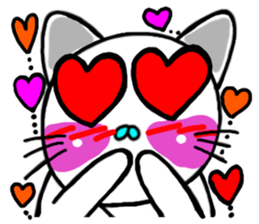 Fascinating cat in Osaka sticker #5423722