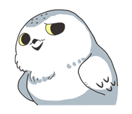 Sticker of owls sticker #5424279