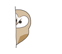 Sticker of owls sticker #5424290
