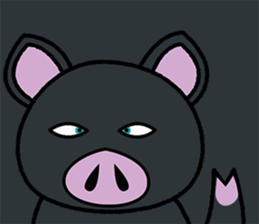 Message of piglets 7 sticker #5424346