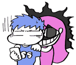 Rorhan and Girlfriend sticker #5424462