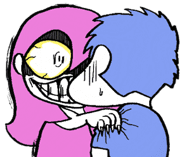 Rorhan and Girlfriend sticker #5424467