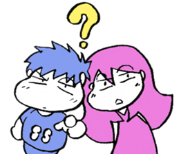 Rorhan and Girlfriend sticker #5424472