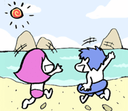 Rorhan and Girlfriend sticker #5424473