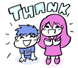 Rorhan and Girlfriend sticker #5424475