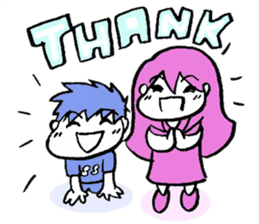 Rorhan and Girlfriend sticker #5424475