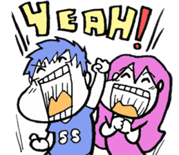 Rorhan and Girlfriend sticker #5424494