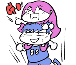 Rorhan and Girlfriend sticker #5424499