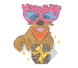 Dodimon & Friends: Golden Retrievers sticker #5424954