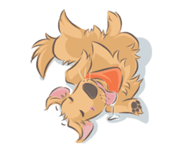 Dodimon & Friends: Golden Retrievers sticker #5424979