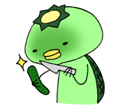 The Kappa clan of a legend sticker #5425326