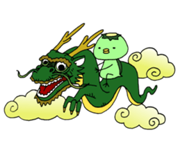 The Kappa clan of a legend sticker #5425330