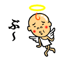 the angel of sticker sticker #5425549