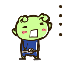 Uchujinkun sticker #5426083